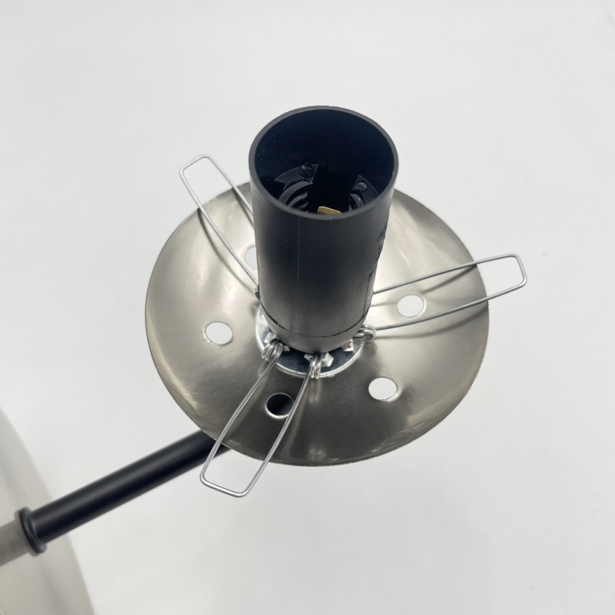 Brilagi - Zidna lampa MALIVA 1xE14/15W/230V mat hrom/zadimljeno staklo