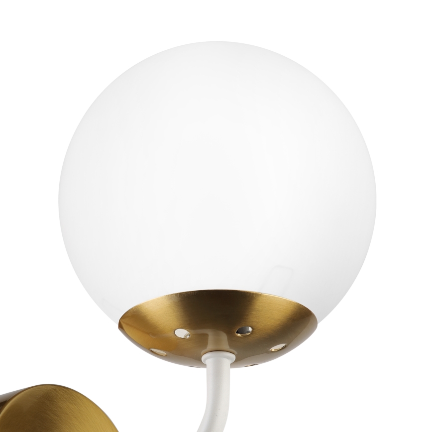 Brilagi - Zidna lampa MALIVA 1xE14/15W/230V zlatna/bela