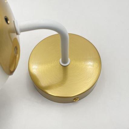 Brilagi - Zidna lampa MALIVA 1xE14/15W/230V zlatna/bela