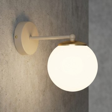 Brilagi - Zidna lampa MILO ECRU 1xE27/60W/230V bežna/zlatna