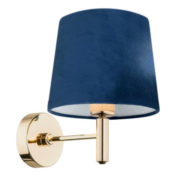 Brilagi - Zidna lampa MONTE 1xE27/15W/230V plava/zlatna