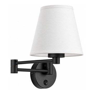 BRILAGI - Zidna lampa NUBILA 1xE27/15W/230V bela/crna