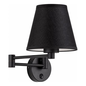 BRILAGI - Zidna lampa NUBILA 1xE27/15W/230V crna