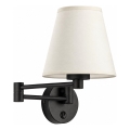 BRILAGI - Zidna lampa NUBILA 1xE27/15W/230V krem/crna