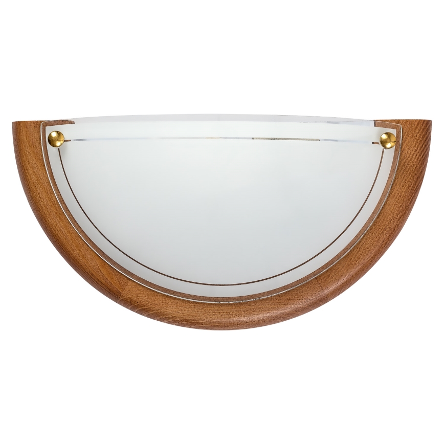 Brilagi - Zidna lampa ORBIS 1xE27/60W/230V 30 cm borovina