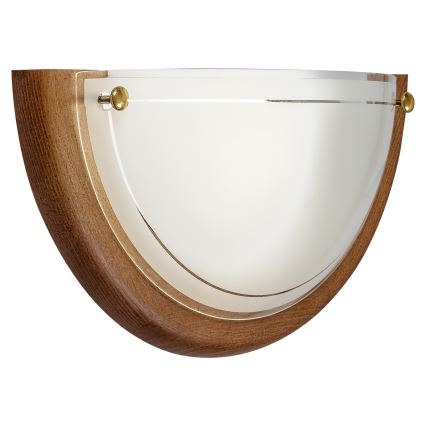 Brilagi - Zidna lampa ORBIS 1xE27/60W/230V 30 cm borovina