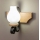 Brilagi - Zidna lampa QUEEN 1xE14/40W/230V hrast