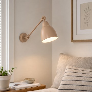 BRILAGI - Zidna lampa QUILL 1xE27/40W/230V 40 cm bež