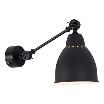 Brilagi - Zidna lampa QUILL 1xE27/40W/230V 40 cm crna