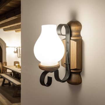 Brilagi - Zidna lampa RUSTIC 1xE14/40W/230V bukva