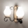 Brilagi - Zidna lampa RUSTIC 2xE14/40W/230V hrast