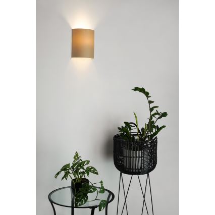 Brilagi - Zidna lampa SEMI 1xE27/15W/230V pr. 20 cm bež
