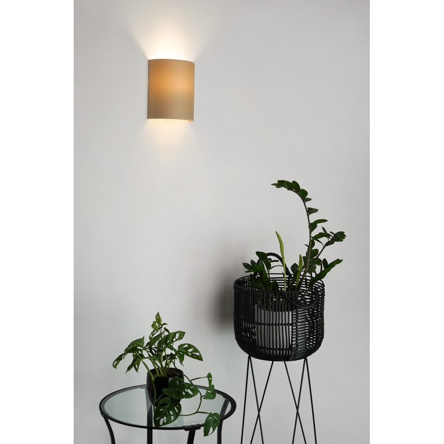 Brilagi - Zidna lampa SEMI 1xE27/15W/230V pr. 20 cm bež