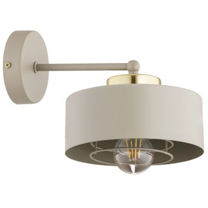 Brilagi - Zidna lampa SPRING 1xE27/60W/230V bež/zlatna