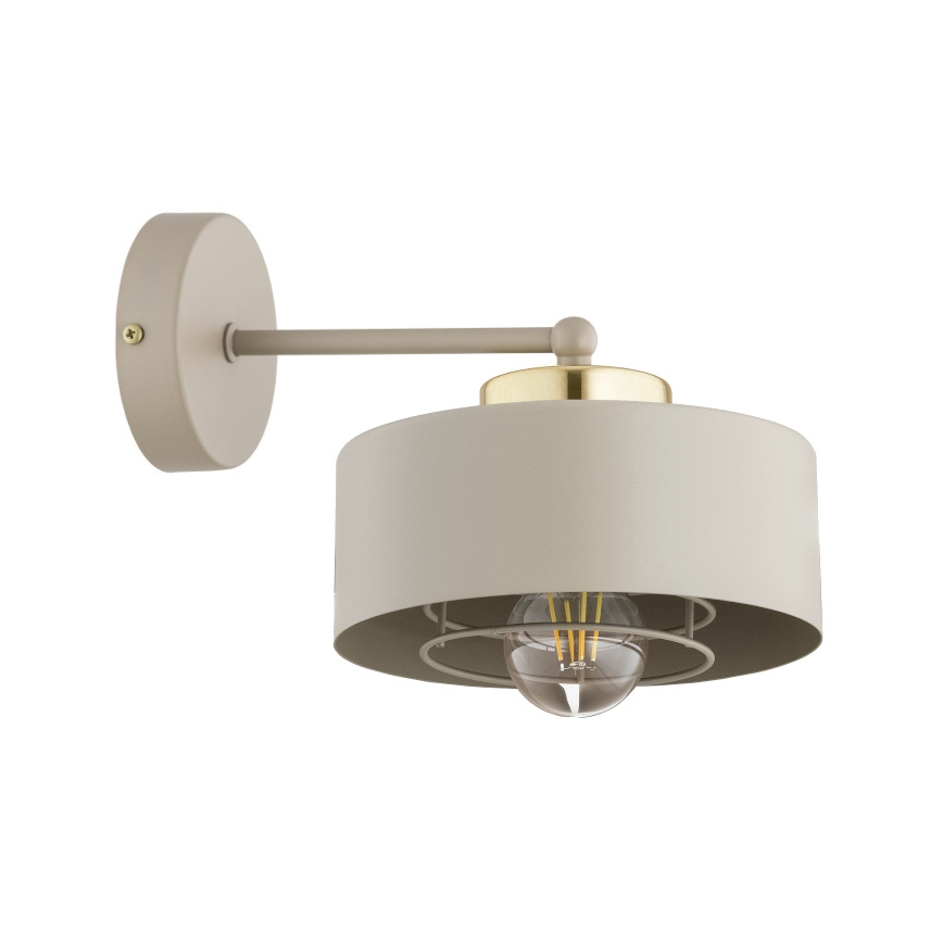 Brilagi - Zidna lampa SPRING 1xE27/60W/230V bež/zlatna
