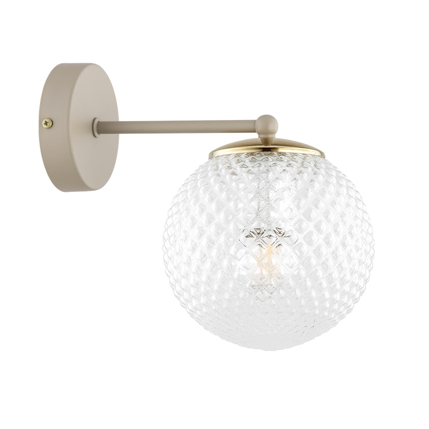BRILAGI - Zidna lampa STELLA 1xE27/60W/230V bež/zlatna