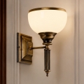 BRILAGI - Zidna lampa TAURUS 1xE27/15W/230V bronza