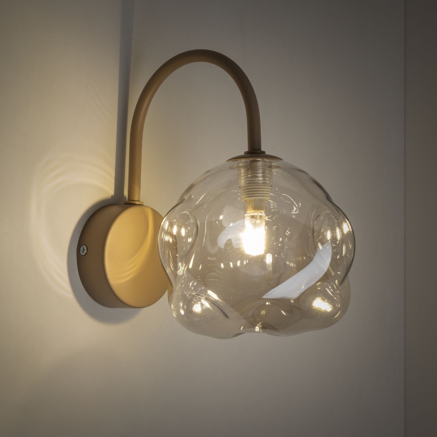 Brilagi - Zidna lampa VULCANO 1xG9/8W/230V bež/zadimljena bež