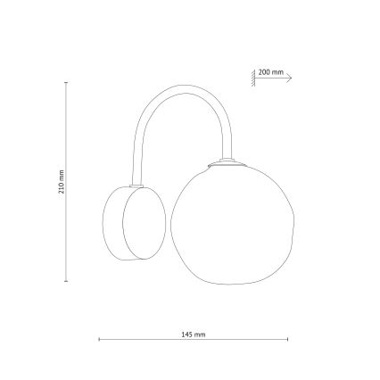 Brilagi - Zidna lampa VULCANO 1xG9/8W/230V bež/zadimljena bež