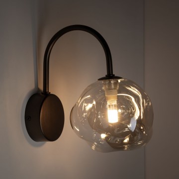 Brilagi - Zidna lampa VULCANO 1xG9/8W/230V smeđa/zadimljena bež