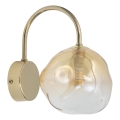 Brilagi - Zidna lampa VULCANO 1xG9/8W/230V zlatna/zadimljeno bež