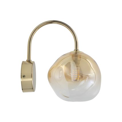 Brilagi - Zidna lampa VULCANO 1xG9/8W/230V zlatna/zadimljeno bež
