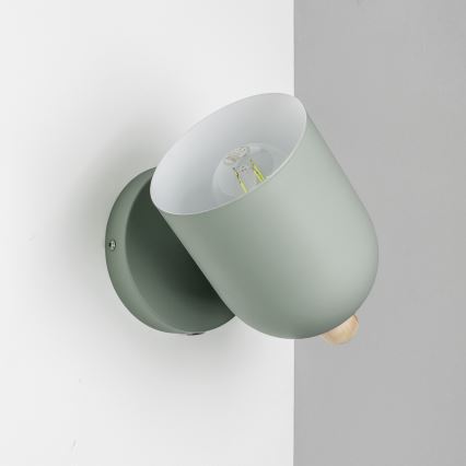 Brilagi - Zidna spot lampa GALLION 1xE27/15W/230V zelena