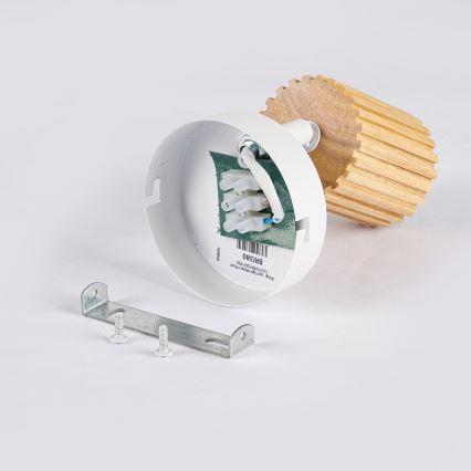Brilagi - Zidna spot svetiljka MODERN WOOD 1xGU10/8W/230V drvo/bela