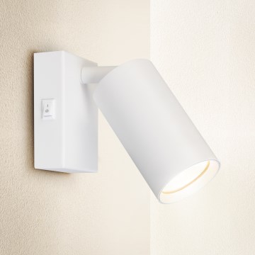 Brilagi - Zidna spot svetiljka SELE 1xGU10/30W/230V bela