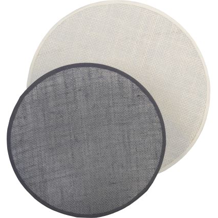 Brilagi - Zidna svetiljka CIRCLES 1xE27/60W/230V, prečnika 35 cm, krem/siva
