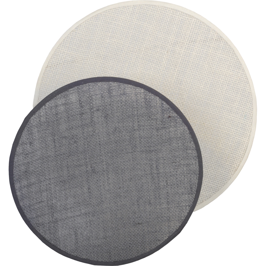 Brilagi - Zidna svetiljka CIRCLES 1xE27/60W/230V, prečnika 35 cm, krem/siva