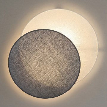Brilagi - Zidna svetiljka CIRCLES 1xE27/60W/230V Ø 45 cm krem/siva