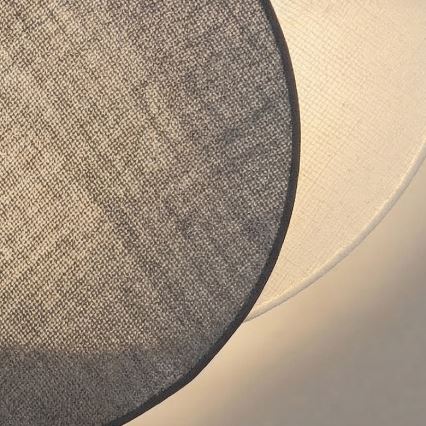 Brilagi - Zidna svetiljka CIRCLES 1xE27/60W/230V Ø 45 cm krem/siva