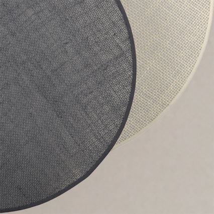 Brilagi - Zidna svetiljka CIRCLES 1xE27/60W/230V Ø 45 cm krem/siva