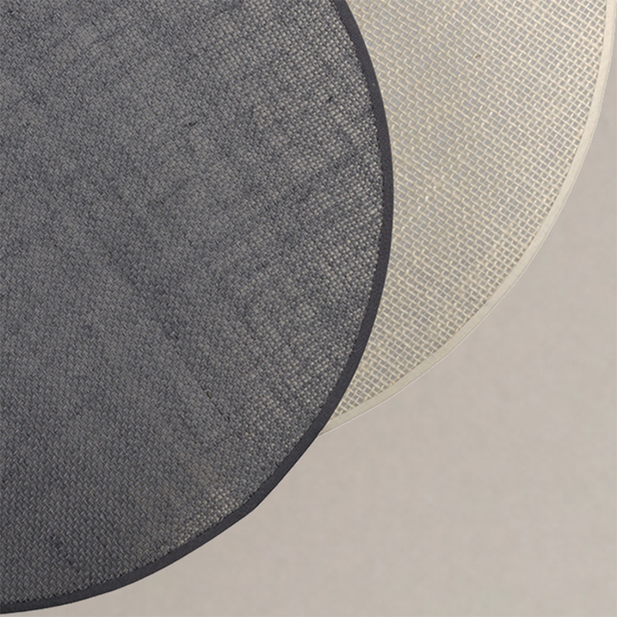 Brilagi - Zidna svetiljka CIRCLES 1xE27/60W/230V Ø 45 cm krem/siva