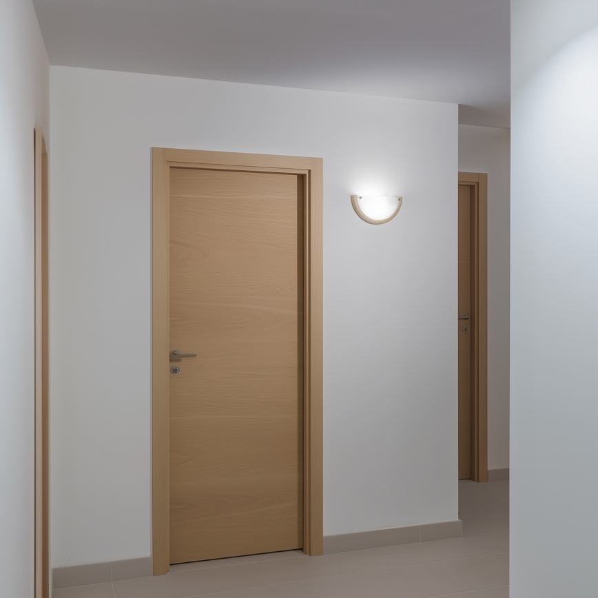 Brilagi - Zidna svetiljka ORBIS 1xE27/60W/230V, 30 cm, borovina