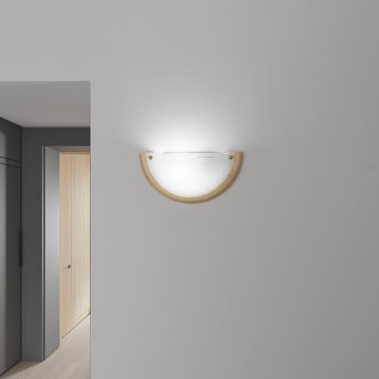 Brilagi - Zidna svetiljka ORBIS 1xE27/60W/230V, 30 cm, borovina