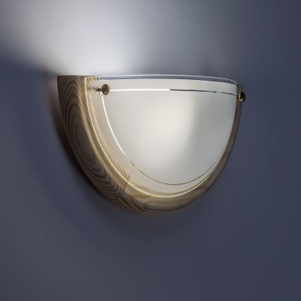 Brilagi - Zidna svetiljka ORBIS 1xE27/60W/230V, 30 cm, borovina