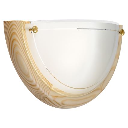 Brilagi - Zidna svetiljka ORBIS 1xE27/60W/230V, 30 cm, borovina