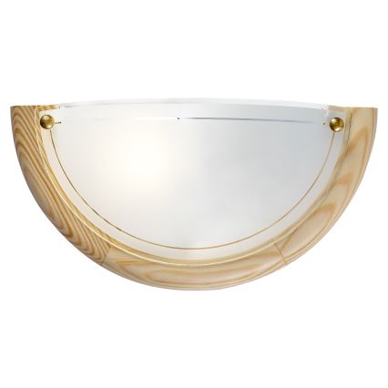 Brilagi - Zidna svetiljka ORBIS 1xE27/60W/230V, 30 cm, borovina