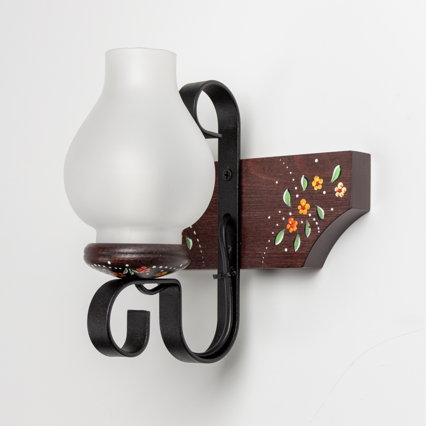 Brilagi - Zidna svetiljka QUEEN 1xE14/40W/230V buk/venge