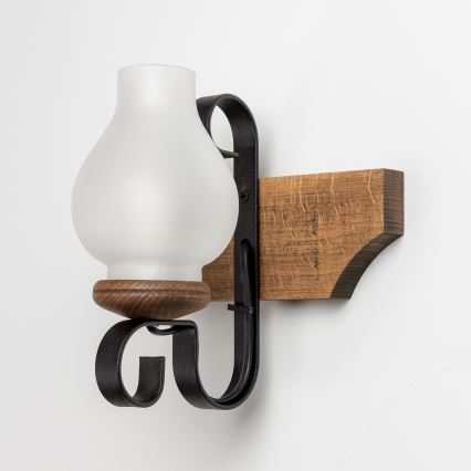 Brilagi - Zidna svetiljka QUEEN 1xE14/40W/230V bukva