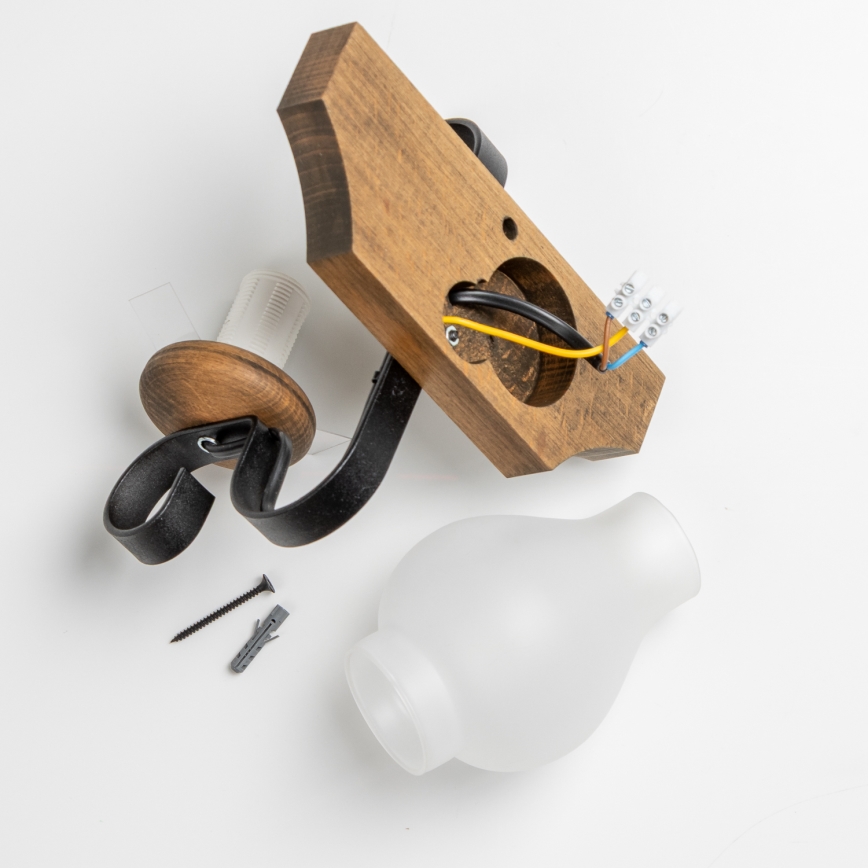 Brilagi - Zidna svetiljka QUEEN 1xE14/40W/230V bukva