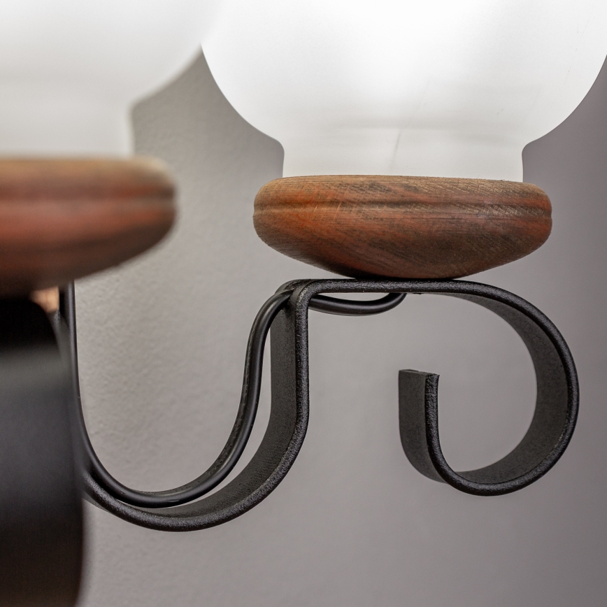 Brilagi - Zidna svetiljka RUSTIC 2xE14/40W/230V bukva