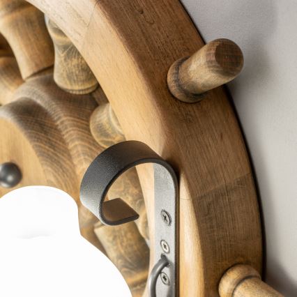 Brilagi - Zidna svetiljka TIMONA 3xE14/40W/230V bukva