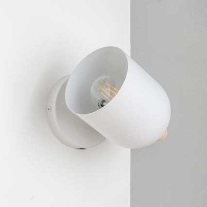Brilagi - Zidni spot GALLION 1xE27/15W/230V bela