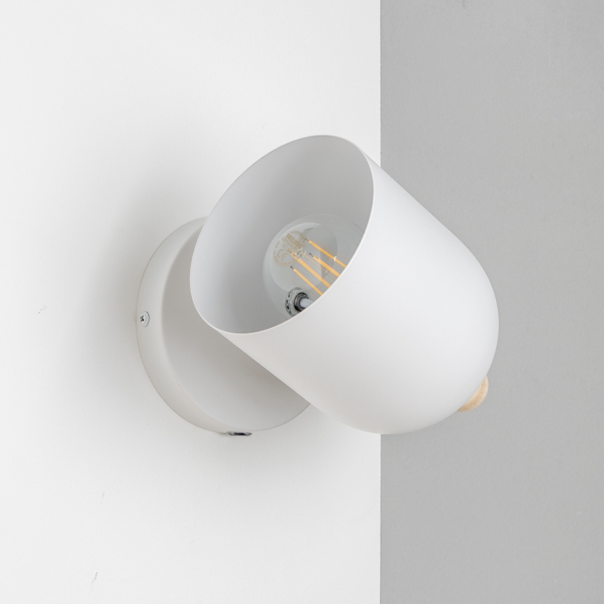 Brilagi - Zidni spot GALLION 1xE27/15W/230V bela
