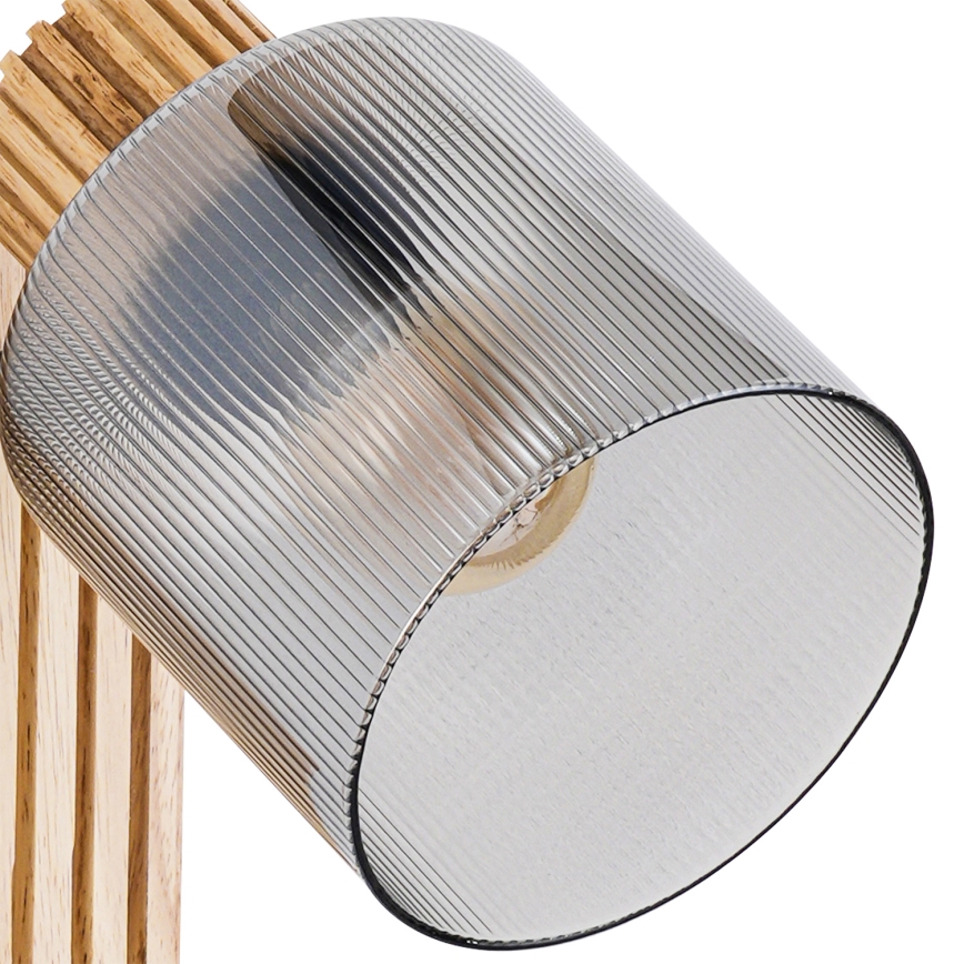 Brilagi - Zidno spot svetlo HYGGE 1xE14/15W/230V drvo/zadimljeno