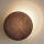 Brilagi - Zidno svetlo CIRCLES 1xE27/60W/230V Ø 45 cm krem/braon