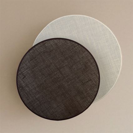 Brilagi - Zidno svetlo CIRCLES 1xE27/60W/230V Ø 45 cm krem/braon